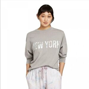 Wild Fable Gray New York Long Sleeve